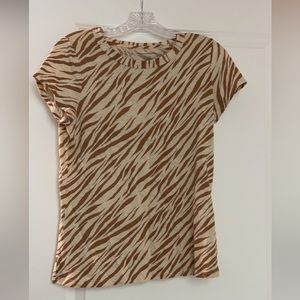 Banana Republic Animal Print Top